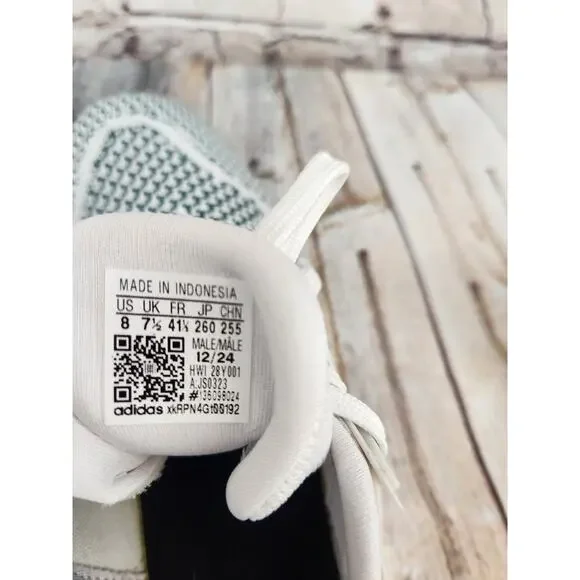 New Adidas Dreamstrike Size 8 Mens White Green Running Shoes Sneakers - Picture 8 of 8